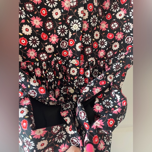 Kate Spade Mini Casa Flora Shirt Dress 6 - Picture 10 of 13